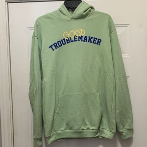 3/$15 Little Giants Giant Shorties Boys Size XXL Green Hoodie